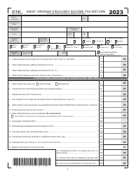 Document preview: Form IT-141 West Virginia Fiduciary Income Tax Return - West Virginia, 2023