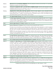 Instructions for Form CO-411 Vermont Corporate Income Tax Return - Vermont, Page 12