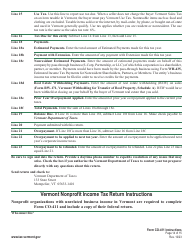 Instructions for Form CO-411 Vermont Corporate Income Tax Return - Vermont, Page 14