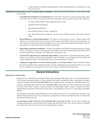 Instructions for Form CO-411 Vermont Corporate Income Tax Return - Vermont, Page 6
