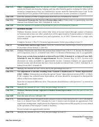 Instructions for Schedule BI-477 Vermont Income Adjustment Calculation: Pass-Through Nonresident - Vermont, Page 3