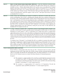 Instructions for Schedule K-1VT Vermont Shareholder, Partner, or Member Information - Vermont, Page 5