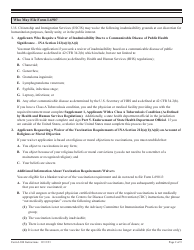 Instructions for USCIS Form I-690 Application for Waiver of Grounds of Inadmissibility Under Sections 245a or 210 of the Immigration and Nationality Act, Page 2