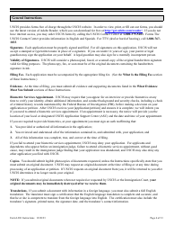Instructions for USCIS Form I-881 Application for Suspension of Deportation or Special Rule Cancellation of Removal, Page 4