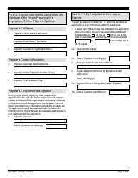 USCIS Form I-881 Application for Suspension of Deportation or Special Rule Cancellation of Removal, Page 13