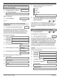 USCIS Form I-881 Application for Suspension of Deportation or Special Rule Cancellation of Removal, Page 7