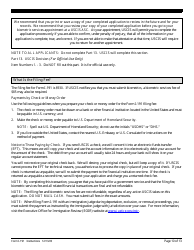 Instructions for USCIS Form I-191 Application for Relief Under Former Section 212(C) of the Immigration and Nationality Act (Ina), Page 10