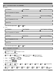 USCIS Form I-191 Application for Relief Under Former Section 212(C) of the Immigration and Nationality Act (Ina), Page 4