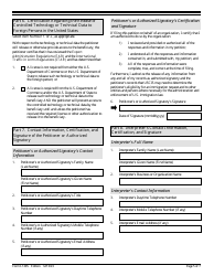 USCIS Form I-129S Nonimmigrant Petition Based on Blanket L Petition, Page 5
