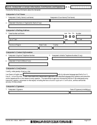 USCIS Form N-336 Request for a Hearing on a Decision in Naturalization Proceedings Under Section 336, Page 5