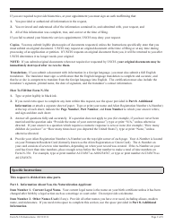 Instructions for USCIS Form N-336 Request for a Hearing on a Decision in Naturalization Proceedings Under Section 336, Page 2