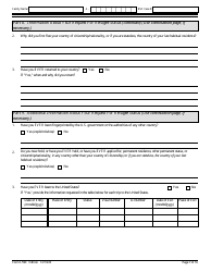 USCIS Form I-590 Registration for Classification as Refugee, Page 7