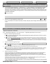 USCIS Form I-590 Registration for Classification as Refugee, Page 8