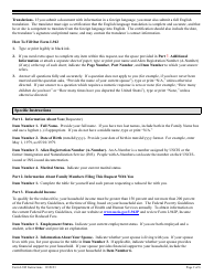 Instructions for USCIS Form I-942 Request for Reduced Fee, Page 2