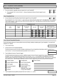 USCIS Form I-942 Request for Reduced Fee, Page 2