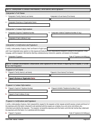 USCIS Form I-942 Request for Reduced Fee, Page 4