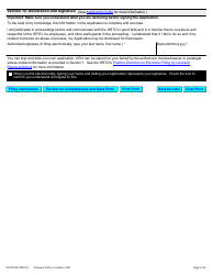 Form 1G (SJT001GE) Application on Behalf of Another Person(s) Under Section 34(5) of the Human Rights Code - Ontario, Canada, Page 6