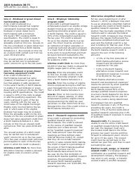 Form SFN28701 Schedule 38-TC Tax Credits - North Dakota, Page 4