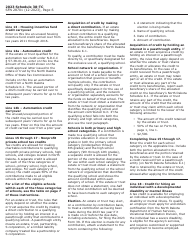 Form SFN28701 Schedule 38-TC Tax Credits - North Dakota, Page 6