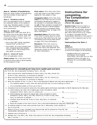 Instructions for Form 38, SFN28707 Fiduciary Income Tax Return - North Dakota, Page 8
