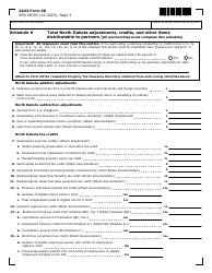 Form 58 (SFN28703) Partnership Income Tax Return - North Dakota, Page 3