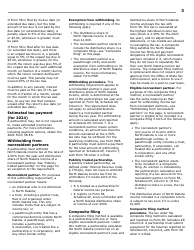 Instructions for Form 58, SFN28703 Partnership Income Tax Return - North Dakota, Page 5