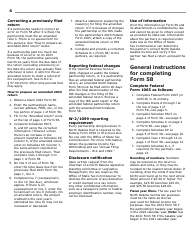 Instructions for Form 58, SFN28703 Partnership Income Tax Return - North Dakota, Page 6