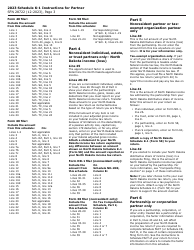 Form 58 (SFN28722) Schedule K-1 Partner&#039;s Share of North Dakota Income (Loss), Deductions, Adjustments, Credits, and Other Items - North Dakota, Page 3