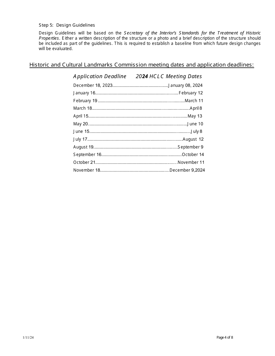 Designation of Individual Property Nomination Application - City of Fort Worth, Texas, Page 4
