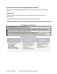 Underground Storage Tank (Ust) Preapproval Program Eligibility Screening Form - Arizona, Page 5