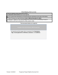 Underground Storage Tank (Ust) Preapproval Program Eligibility Screening Form - Arizona, Page 7