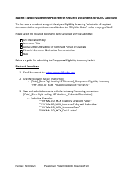Underground Storage Tank (Ust) Preapproval Program Eligibility Screening Form - Arizona, Page 9