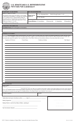 Form SC-2P U.S. Senate and U.S. Representative Petition for Candidacy - Idaho, Page 3