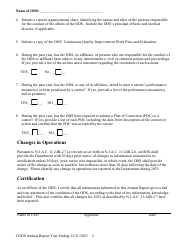 Certified Organized Delivery System (Ods) Annual Report - New Jersey, Page 3