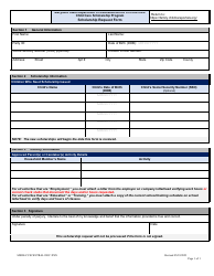 Document preview: Scholarship Request Form - Child Care Scholarship Program - Maryland