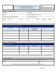 Document preview: Scholarship Extension Request Form - Child Care Scholarship Program - Maryland