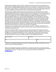 Attachment F Trade Secret/Confidential Data Notice - Minnesota, Page 2