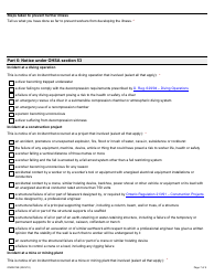 Form ON00276E Report of a Workplace Fatality, Injury, Illness or Incident (Ohsa S. 51, 52, 53) - Ontario, Canada, Page 7