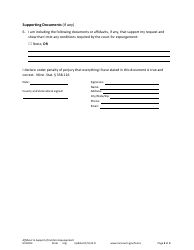 Form HOU503 Affidavit in Support of Eviction Expungement - Minnesota, Page 3