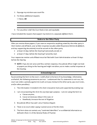 Form HOU502 Motion to Expunge Eviction Record and Notice of Hearing - Minnesota, Page 2