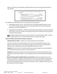 Form HOU101 Instructions - Eviction Action Complaint - Minnesota, Page 10