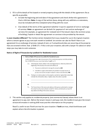 Form HOU101 Instructions - Eviction Action Complaint - Minnesota, Page 8