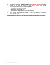 Instructions for Statement of Premium Taxes and Fees - Property and Casualty Companies - Idaho, Page 8