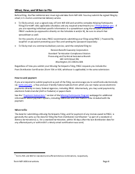 Instructions for Form MP-100 Plan Information for Single-Employer Db Plans Insured by PBGC - Missing Participants Program, Page 8