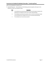 Instructions for Form MP-200 Plan Information for Defined Contribution Plans - Missing Participants Program, Page 17