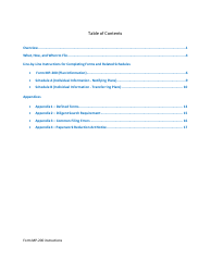 Instructions for Form MP-200 Plan Information for Defined Contribution Plans - Missing Participants Program, Page 2