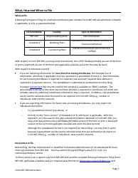 Instructions for Form MP-200 Plan Information for Defined Contribution Plans - Missing Participants Program, Page 7