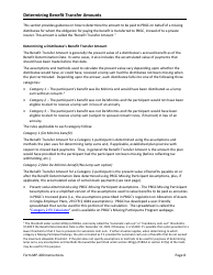 Instructions for Form MP-400 Plan Information for Multiemployer Db Plans Insured by PBGC - Missing Participants Program, Page 10
