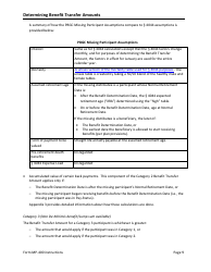 Instructions for Form MP-400 Plan Information for Multiemployer Db Plans Insured by PBGC - Missing Participants Program, Page 11
