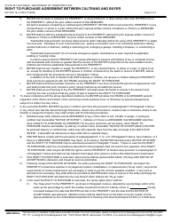 Form DOT RW16-13 Right to Purchase Agreement Between Caltrans and Buyer - California, Page 2